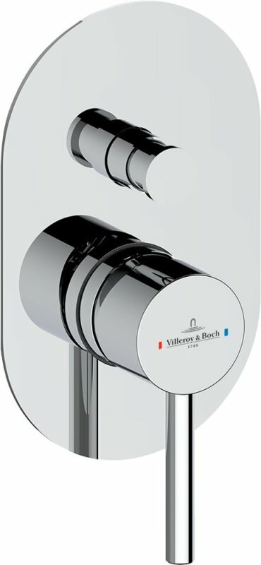 Смеситель для ванны с душем Villeroy & Boch Dawn TVS10600300061 С внутренней частью