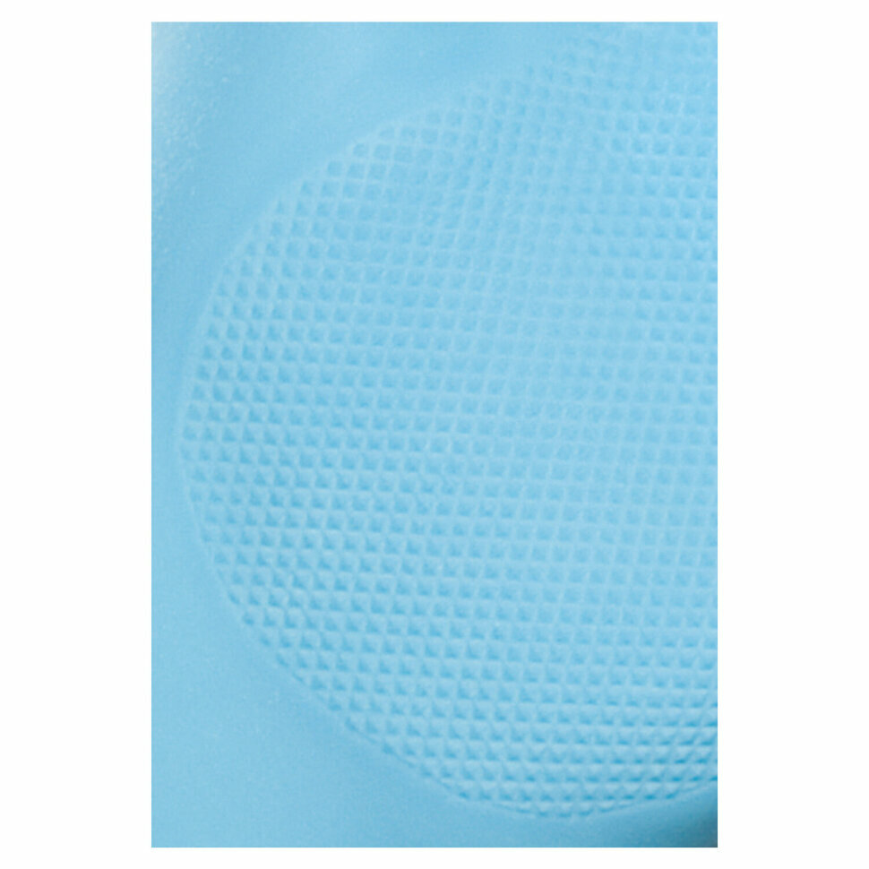 Перчатки латексные MAPA Vital Eco 117, хлопчатобумажное напыление, размер 10 (XL), синие, 606232 - фотография № 3