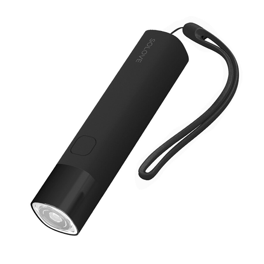 Фонарик портативный SOLOVE 3000mAh Portable Flashlight (X3s Black RUS) чёрный