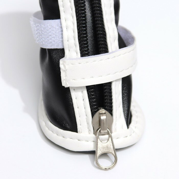 Ботинки "Спорт", набор 4 шт, 2 размер (4,4 х 3,4 см), чёрные - фотография № 3