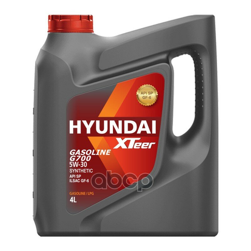 HYUNDAI XTeer Hyundai Xteer Gasoline G700 5W30 (4L)_Масло Моторн.! Синт Api Sp, Ilsac Gf-5, Gf-6