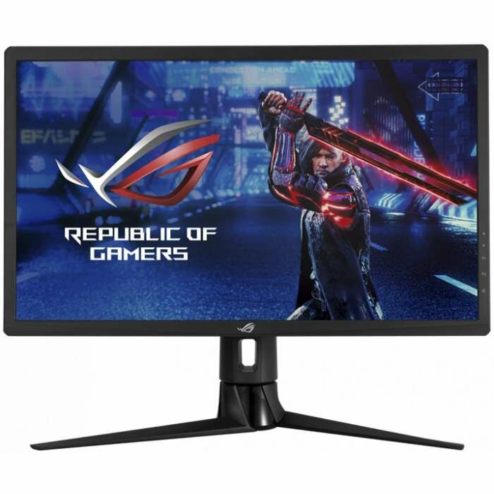 Монитор ASUS 27" ROG Strix XG27UQR IPS ProGaming, 3840x2160, 1ms, 400cd/m2, 178°/178°, 100Mln:1, 2*HDMI, 2*DP, USB-Hub, 144Hz, HDR 400, G-Sync, HAS, Swivel, VESA, Dark Gray, 90LM05A0-B02370 3 years