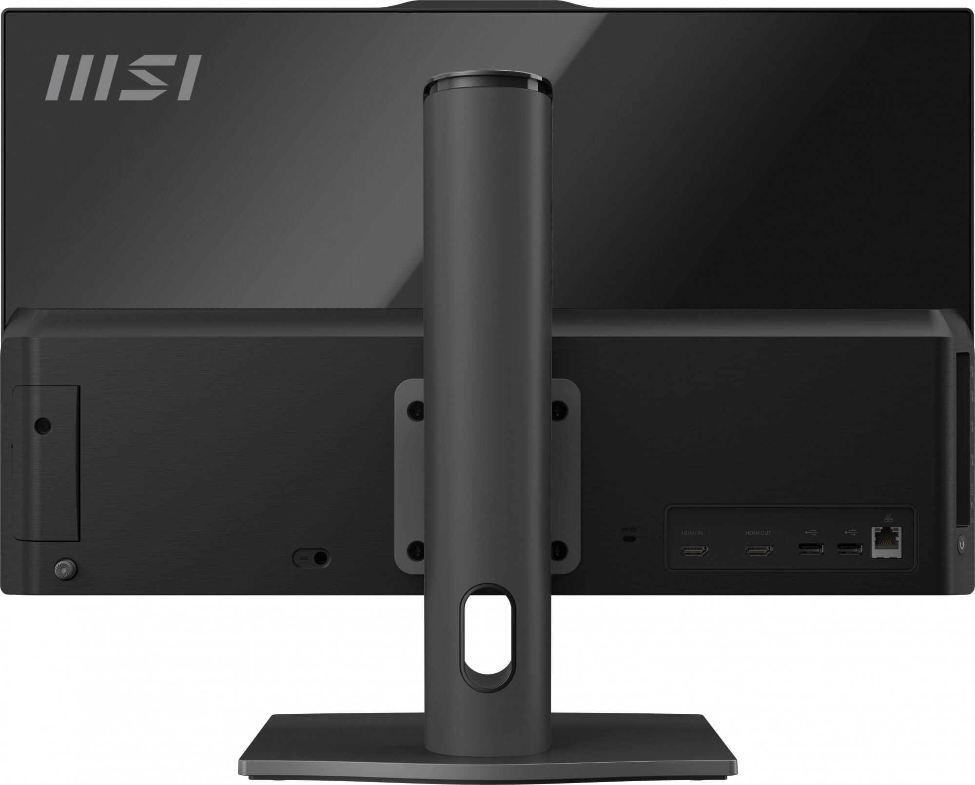 Моноблок MSI Modern AM242P 12M-670XRU 238" Full HD i5 1235U (13) 16Gb 1Tb 72k SSD256Gb Iris Xe noOS GbitEth WiFi BT 120W клавиатура мышь Cam черный