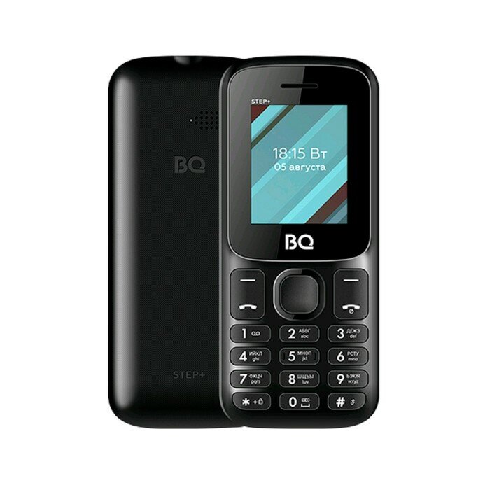 Сотовый телефон BQ M-1848 Step+ 1.77" 2 sim 32Мб microSD 600 мАч чёрный