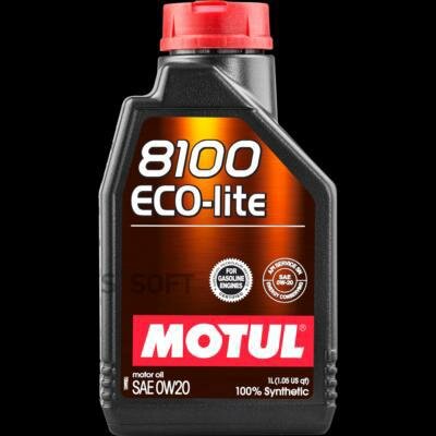 MOTUL 8100 Eco-lite 0W20 SP/GF-6A синтетика 1л (1/12)