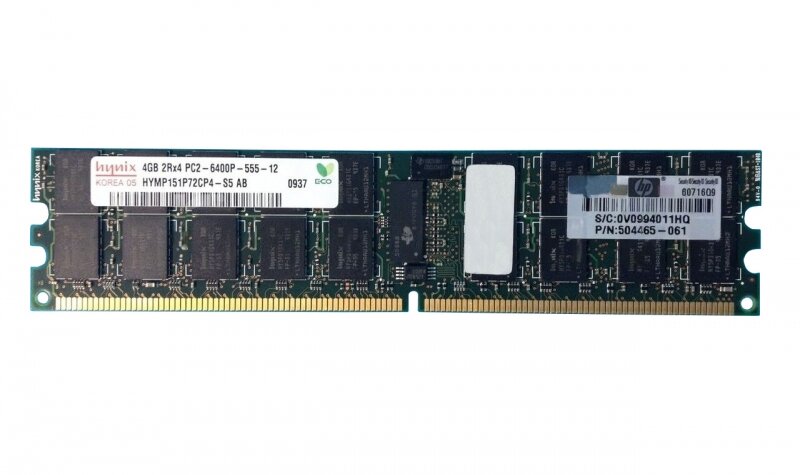 Оперативная память HP 504465-061 DDRII 4Gb