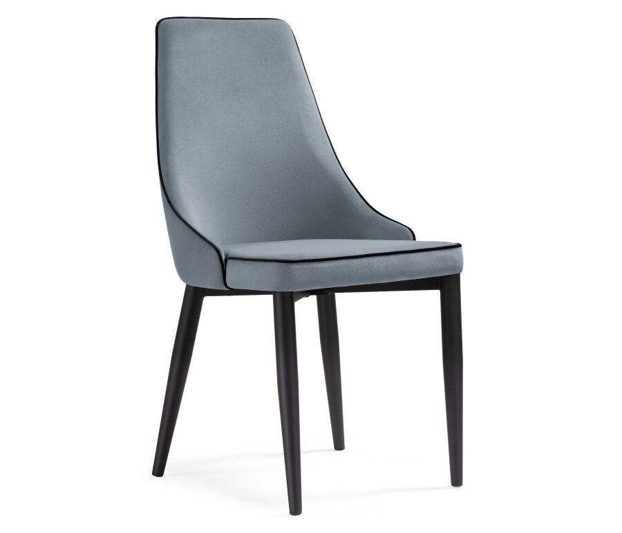 Стул на металлокаркасе Woodville Kora 1 gray / black