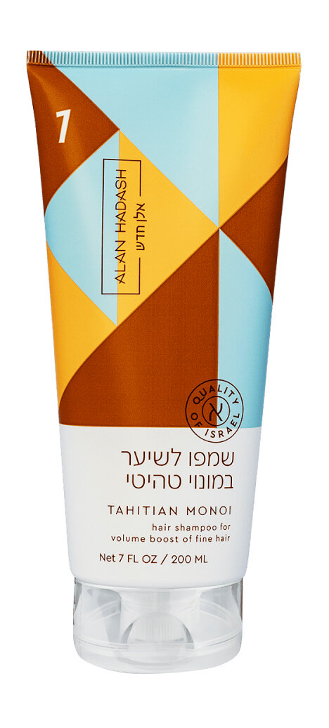 фото Шампунь для объема тонких волос Alan Hadash Tahitian Monoi Hair Shampoo 200 мл .