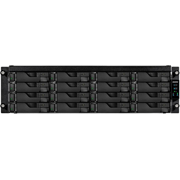 ASUSTOR Сетевое хранилище ASUSTOR AS7116RDX 16BAY/Intel Xeon E-2224 3.4GHz up to 4.6GHz, 4GB SO-DIMM DDR4, noHDD(HDD,SSD) ; 90IX01B1-BW3S10