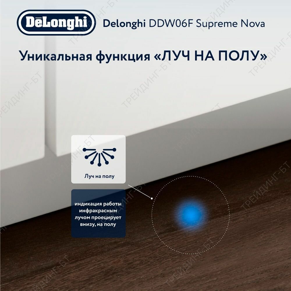 Посудомоечная машина DeLonghi DDW06F Supreme nova, 7 программ, 14 комплектов