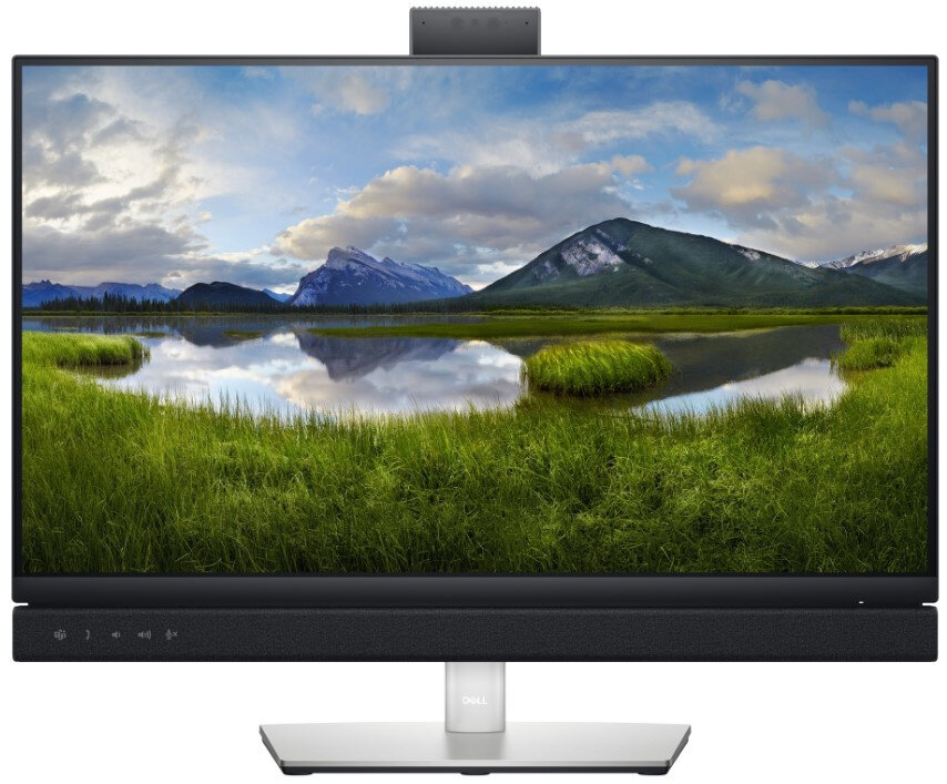 DELL Монитор Dell 23.8" C2422HE черный IPS LED 5ms 16:9 HDMI M/M Cam матовая 1000:1 250cd 178гр/178гр 1920x1080 DisplayPort FHD USB 4.33кг (RUS) 210-AYLU