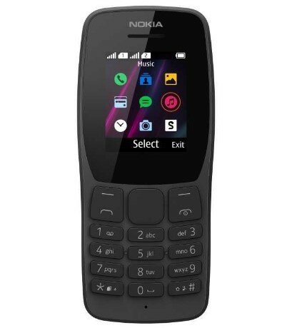 Nokia 110 DS TA-1192 Black 16NKLB01A07 .