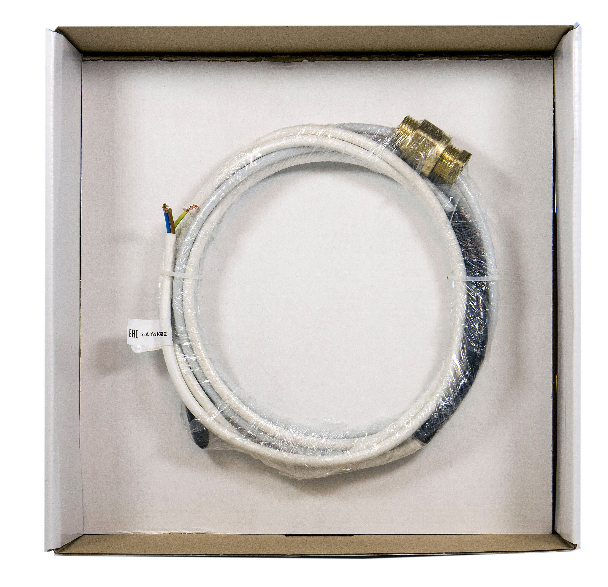 фото Комплект для обогрева труб AlfaKit №2, 8 м,16 ВТ/м, внутренний