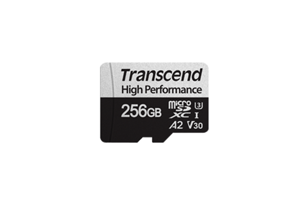 Transcend Карта памяти/ Transcend 256GB microSDXC Class 10 UHS-I U3 V30 A2 R100, W85MB/s with SD adapter