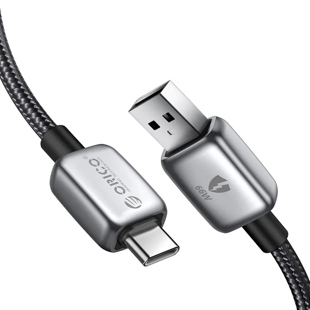 фото Orico Кабель USB - Type-C, 1м, 66W Zinc Alloy