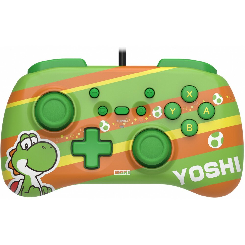 Контроллер HORI геймпад проводной HORIPAD MINI (Super Mario - Yoshi) для NS NSW-368U