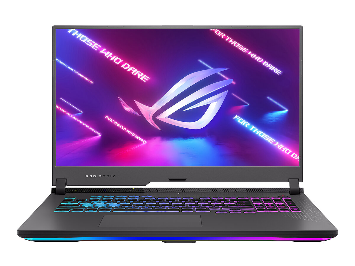 Ноутбук ASUS ROG Strix G17 G713RM-KH097 (1920x1080 AMD Ryzen 7 3.2 ГГц RAM 16 ГБ SSD 1 ТБ GeForce RTX 3060 без ОС)