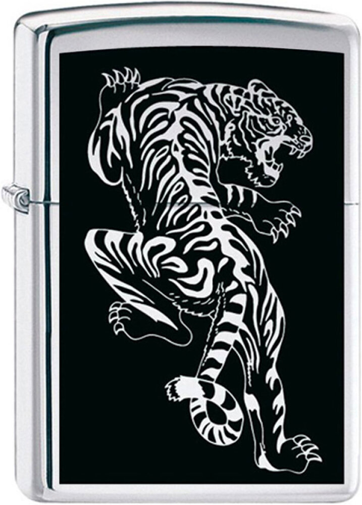 Зажигалка Zippo 207 Tigre - фотография № 1