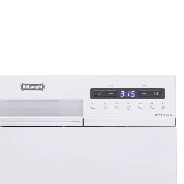 Компактная посудомоечная машина De'Longhi DDW07T Onics, белый DeLonghi - фото №6