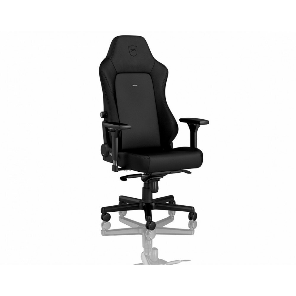 Игровое Кресло Noblechairs HERO Ed. Black (NBL-HRO-PU-BED) PU Hybrid Leather / black - фотография № 1