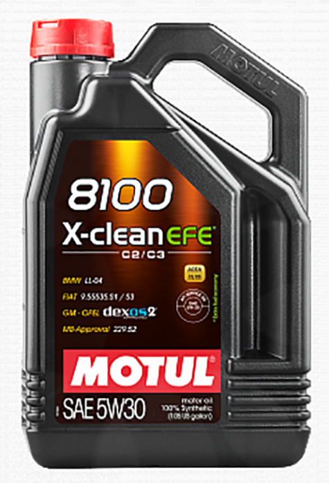 Синтетическое моторное масло Motul 8100 X-clean EFE 5W30