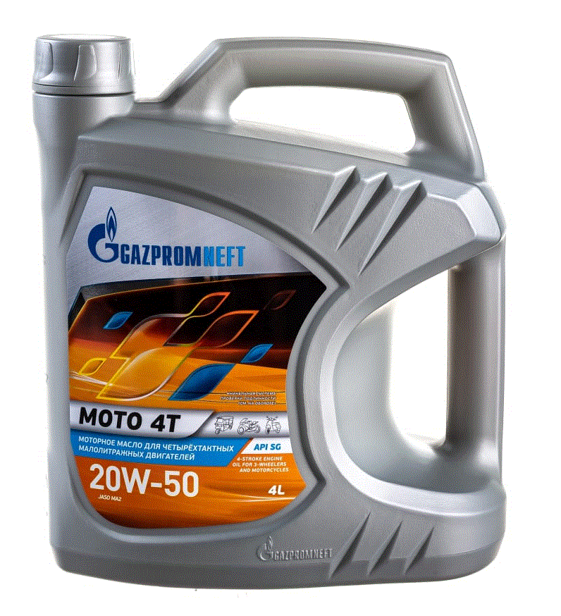 Gazpromneft Масло Moto 4T 20W-50 4 л, 2389906617 .