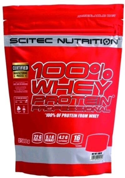 Протеин сывороточный Scitec Nutrition Whey Protein Professional (500 г) Фисташка-Миндаль