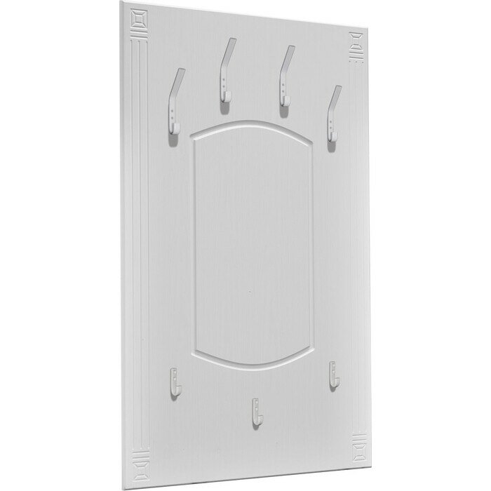 фото Вешалка олмеко Афина АФ-3 800 белое дерево