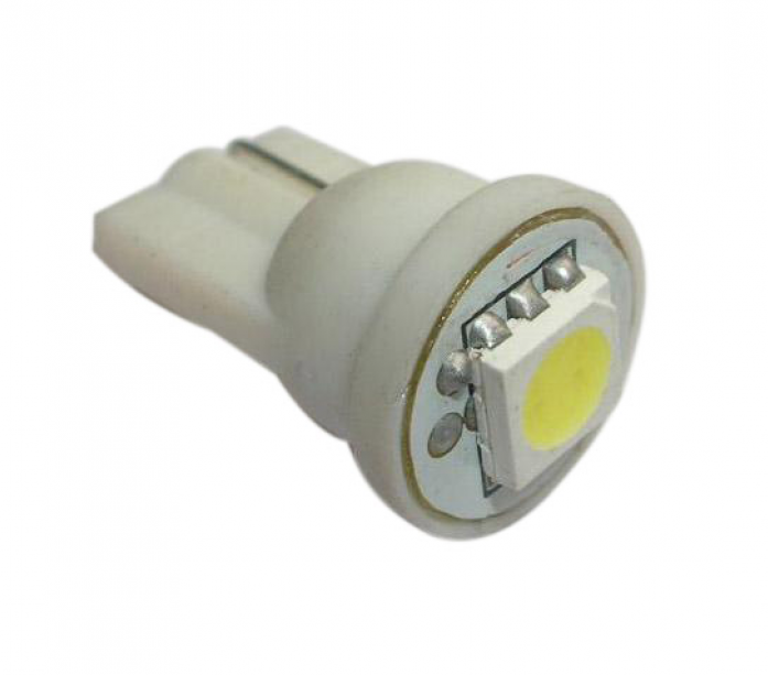 ZP5038 Светодиод 12V T10 3SMD (2835) W21x95D 60°/180° SUPER WHITE (2шт.) Ультрa (гaбaрит повторитель поворотa) a-08 =12T10\A-08= ZP12T10/A-08