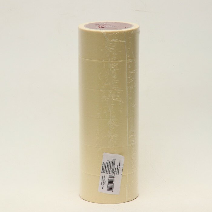 фото Малярная лента 48мм*25м "Нова Ролл", белая, 6 штук