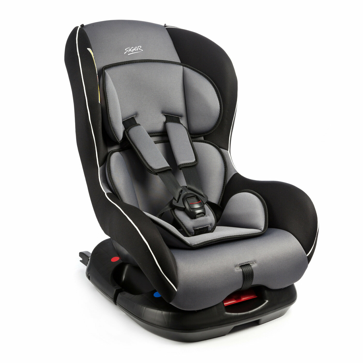 Автокресло группа 0/1 (до 18 кг) Siger Наутилус Isofix серый