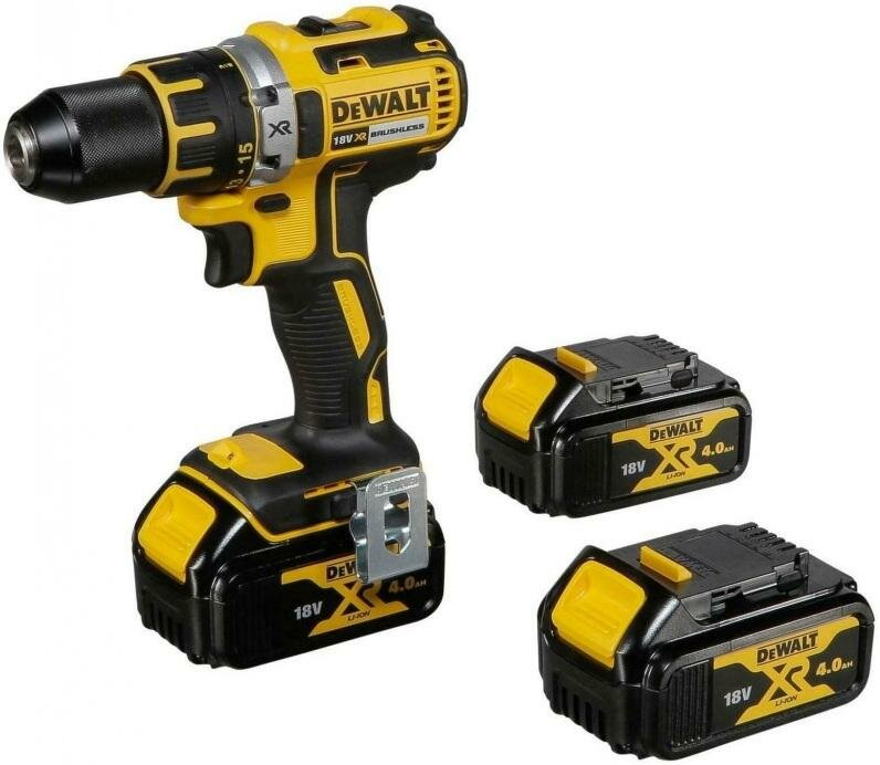 Беcщёточная дрель-шуруповерт, Dewalt DCD790M3-QW 18v