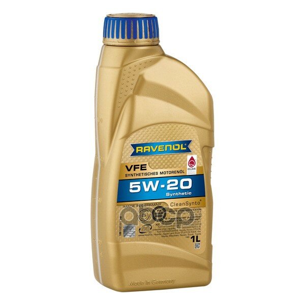 Ravenol Масло Моторное Vfe 5w-20 1л (Синтетика)