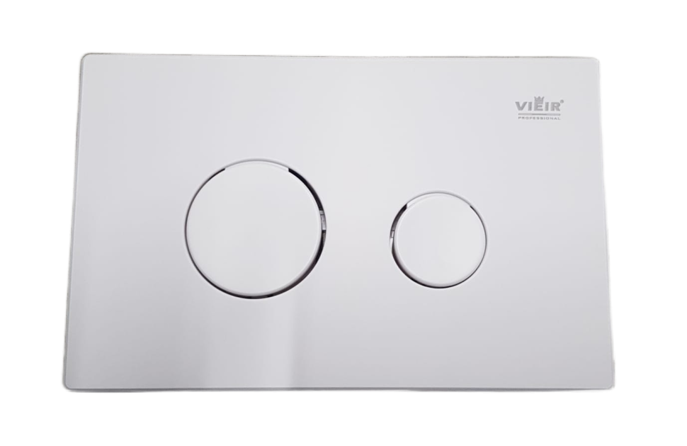 Клавиша для инсталляции ViEiR Белая круглые кнопки VRQ61B-F