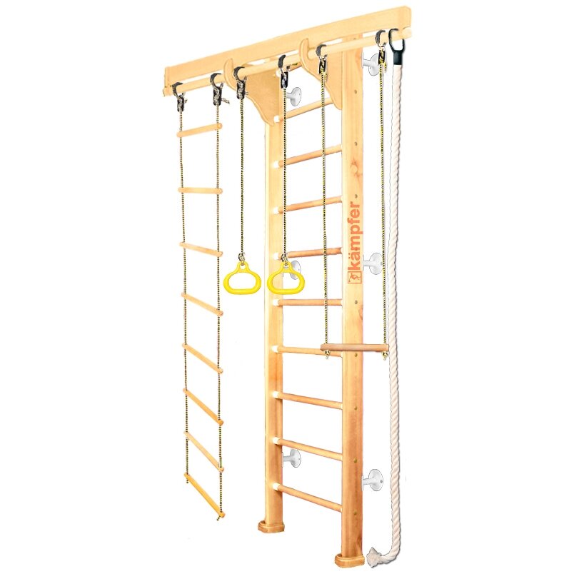 Домашний спортивный комплекс Kampfer Wooden Ladder Wall - натуральный