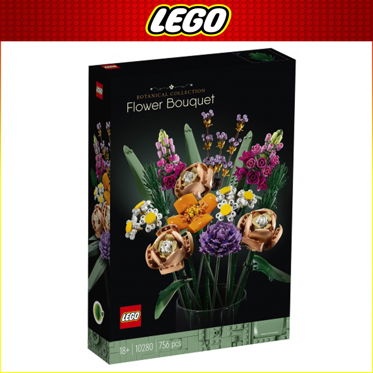 Конструктор LEGO Creator Expert 10280 Букет Цветов Botanical Collection Лего