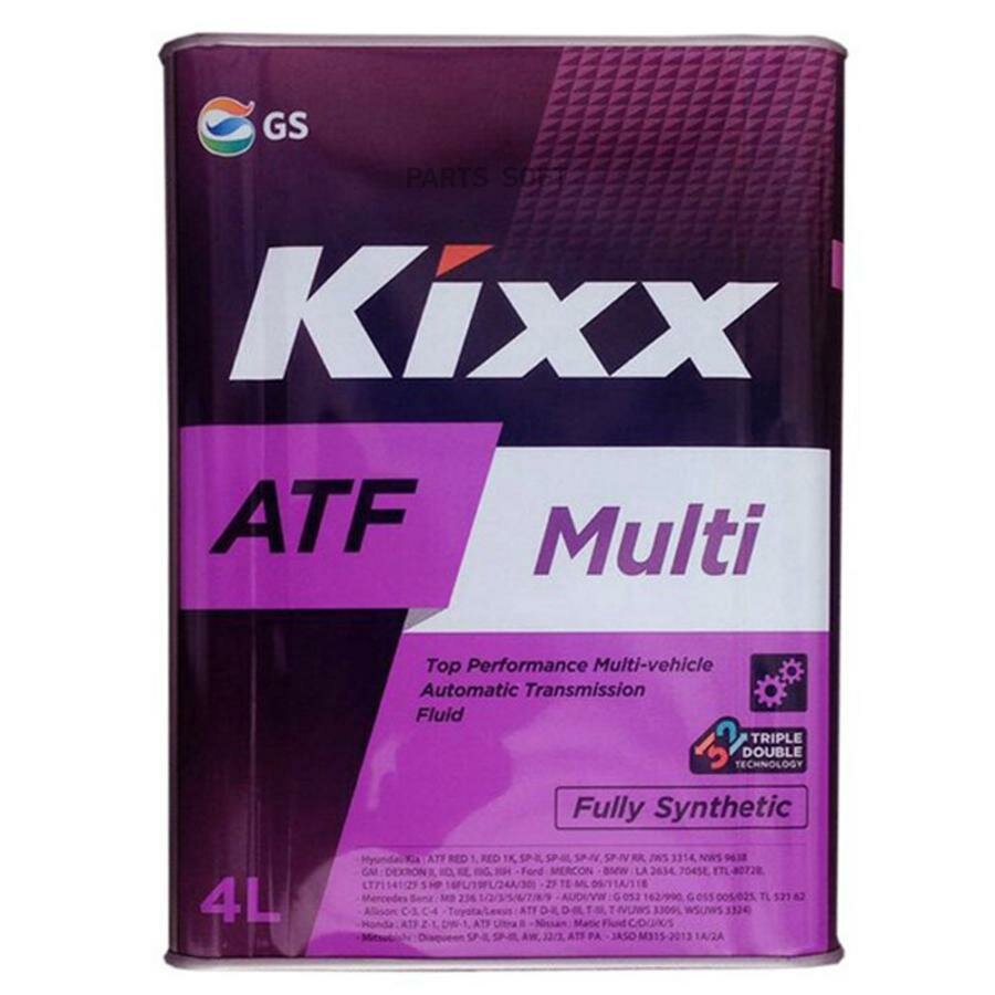 Масло Трансмиссионное Kixx Atf Multi Plus Синтетическое 4 Л L251844te1 Kixx арт. L251844TE1