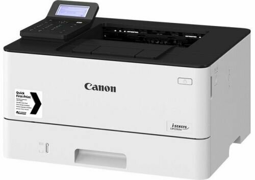 Принтер Canon i-SENSYS LBP226dw 3516C007 ЧБ, А4, 38 стр./мин., 250 л., USB 2.0, 10/100/1000-TX, Wi-Fi, дуплекс, 5-стр. ЖК-дисплей, PS