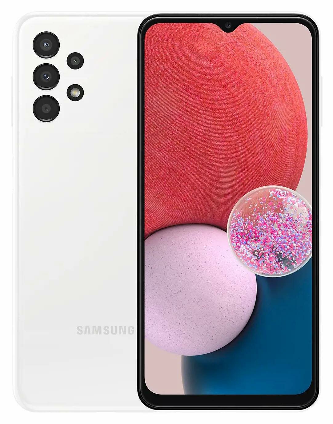 Смартфон Samsung Galaxy A13 SM-A135F 64Gb/4Gb, белый