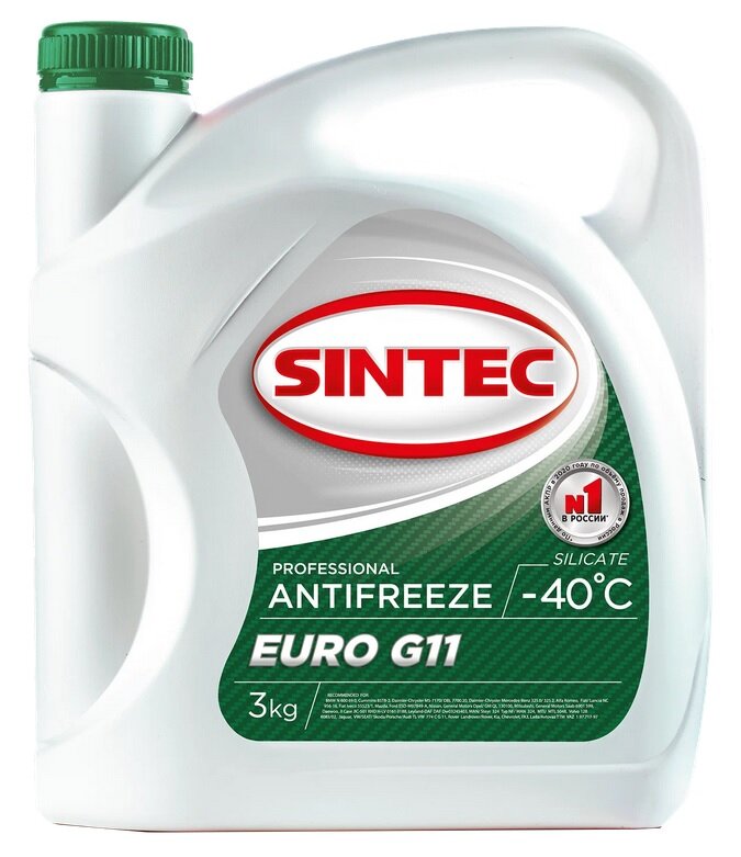 Антифриз SINTEC EURO G11 3 кг