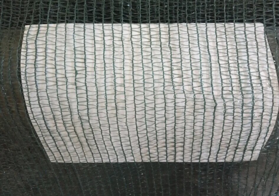 Сетка затеняющая фасадная (защитная) 35% затенения, 2 х 15 м укрывной материал, сетка для теплиц, сетка для забора - фотография № 8