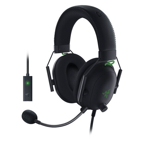 Гарнитура игровая Razer Blackshark V2, для компьютера, мониторные, черный [rz04-03230100-r3m1]