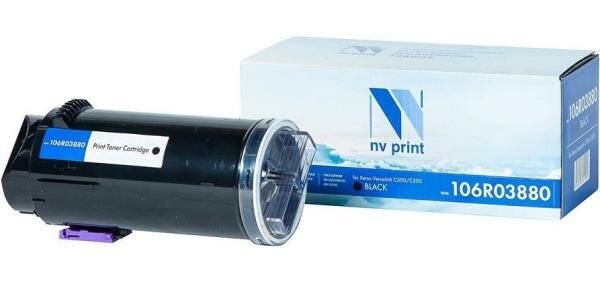 Тонер-картридж NVP совместимый NV-106R03880 Black для Xerox VersaLink C500/C505 (5000k)