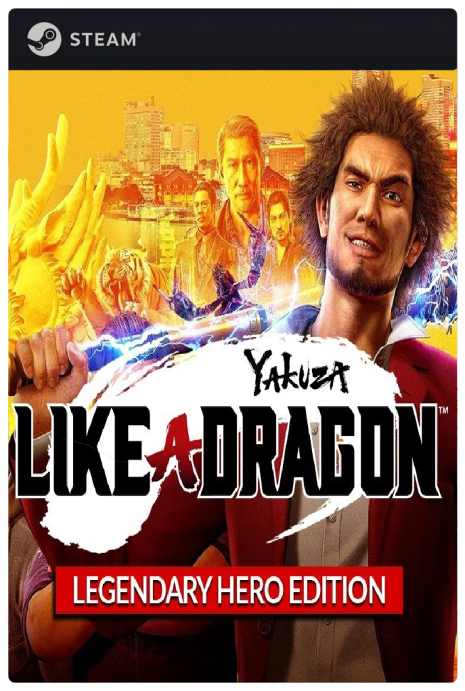Игра Yakuza: Like a Dragon Legendary Hero Edition для PC Steam электронный ключ