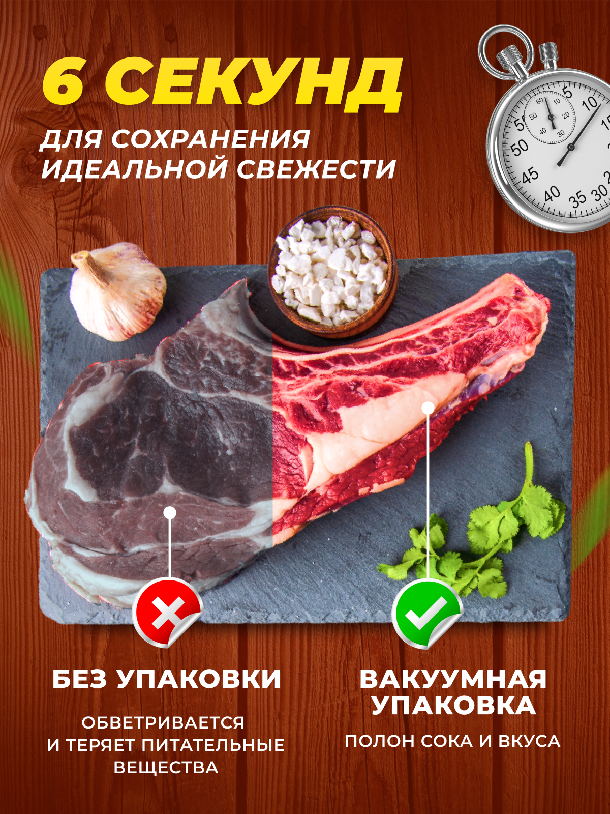 Вакуумный упаковщик Vacuum Sealer Z, вакууматор для продуктов с 10 рифлеными вакуумными пакетами - фотография № 4