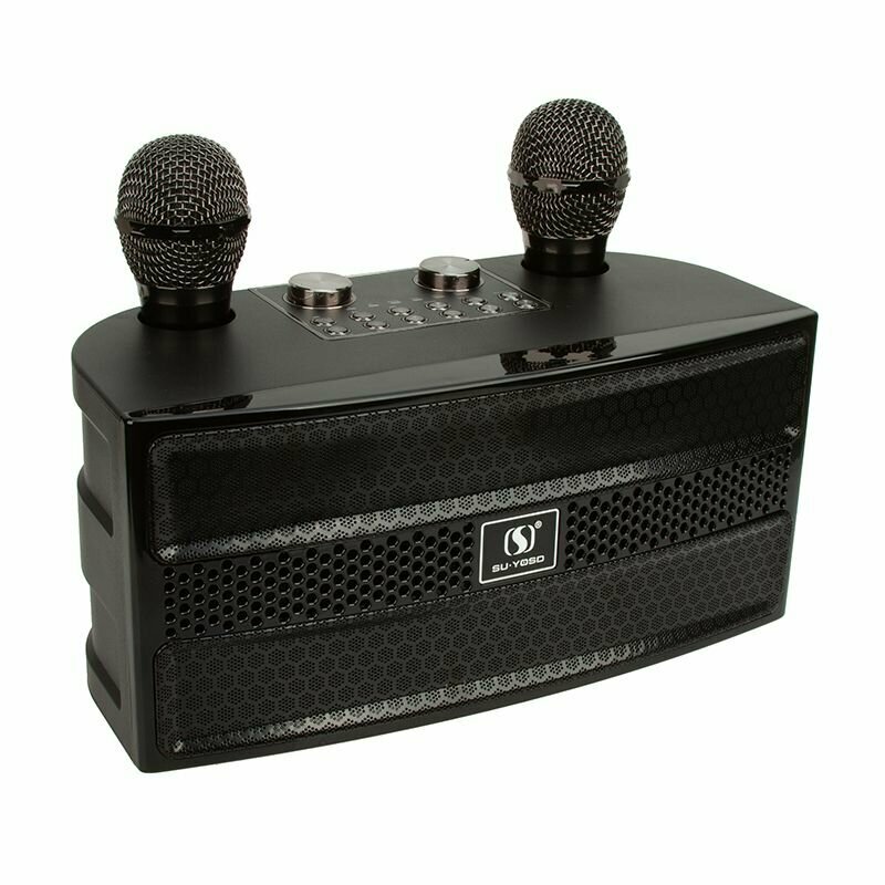 Bluetooth колонка- Караоке с 2 беспроводными микрофонами YS-202 — фото 6