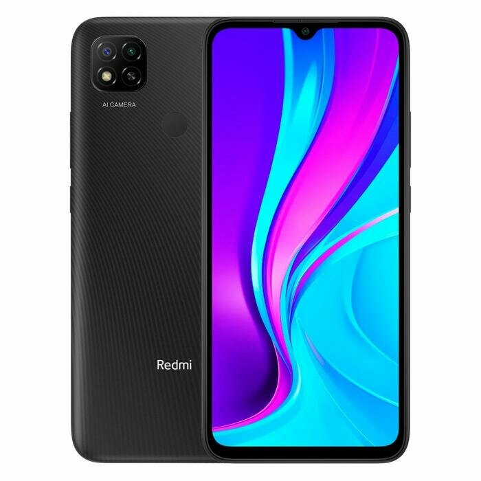 XIAOMI Смартфон Xiaomi Redmi 9C NFC RU, 6.53", IPS, 3Гб, 64Гб, 13Мп, 5Мп, 5000мАч, серый