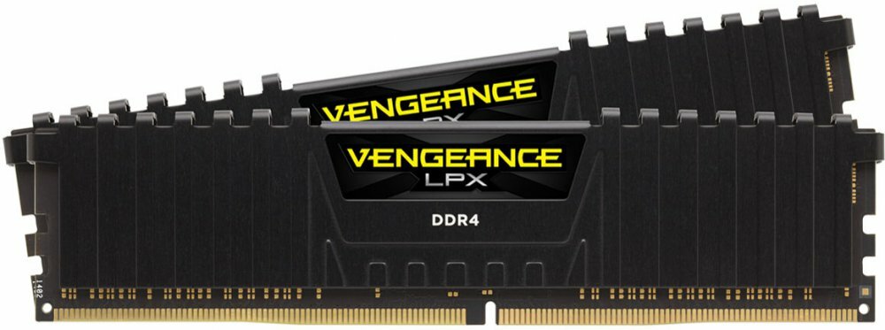 Оперативная память 8Gb DDR4 2666MHz Corsair Vengeance LPX (CMK8GX4M2A2666C16) (2x4Gb KIT)