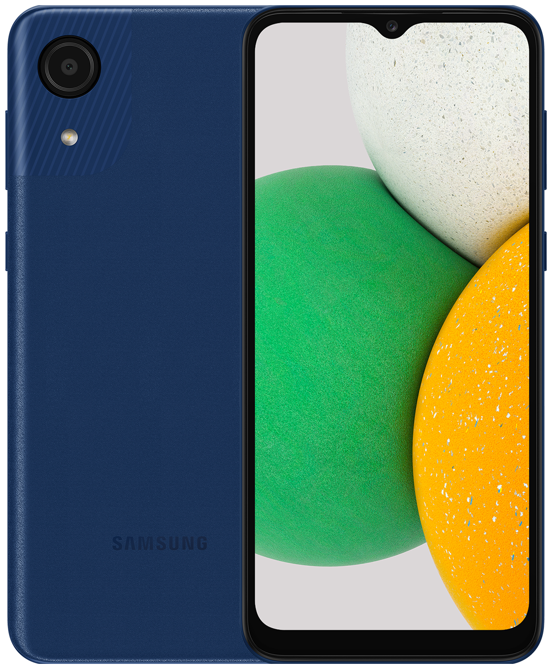 Смартфон Samsung Galaxy A03 Core 2/32GB синий (SM-A032FZBDSER)