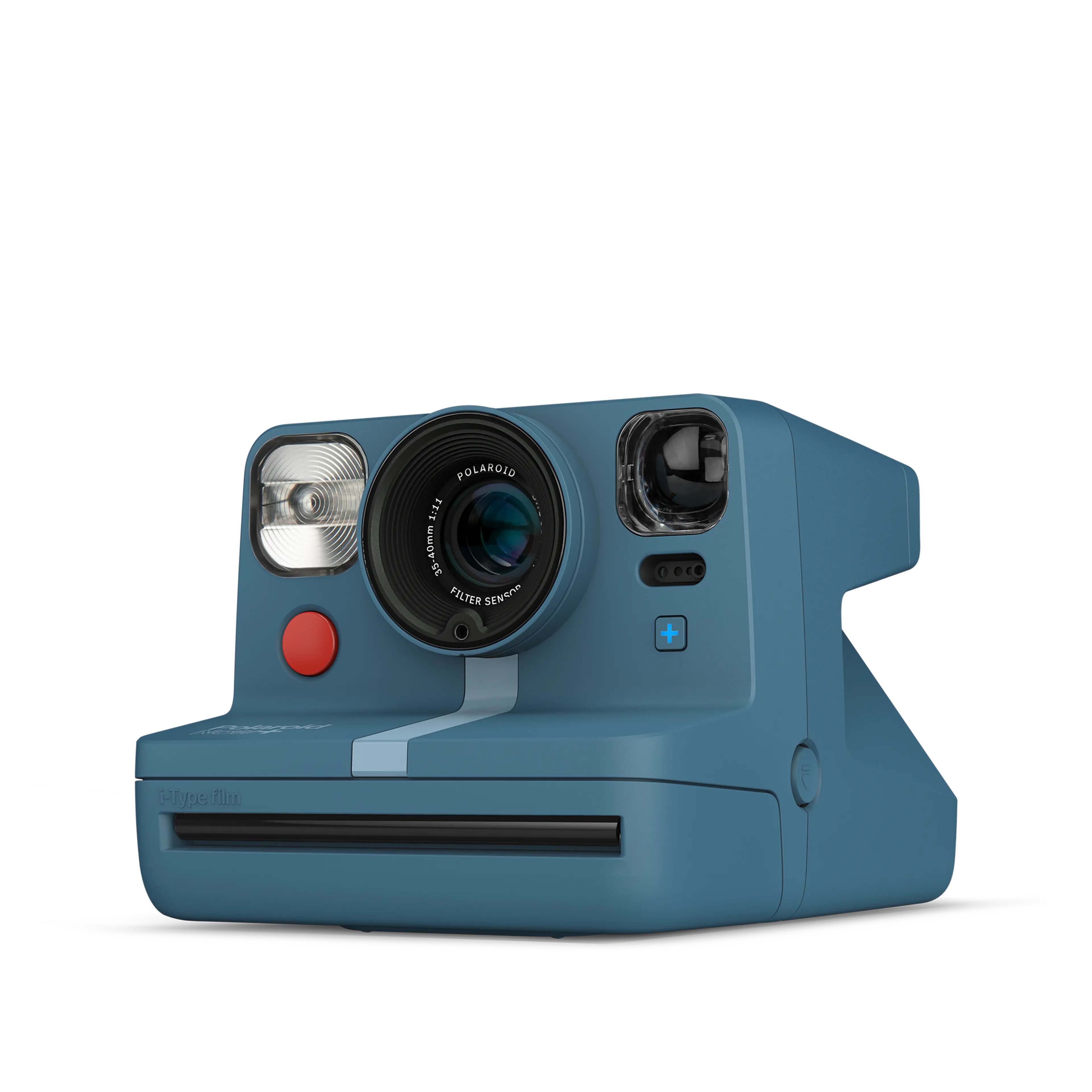 Фотоаппарат моментальной печати Polaroid Now Plus Blue, комплект на 5 фильтров для объектива